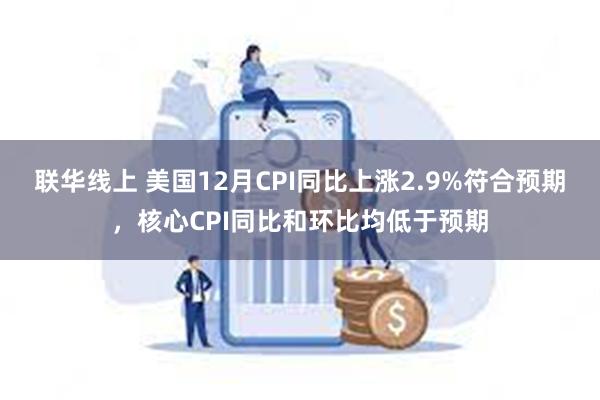 联华线上 美国12月CPI同比上涨2.9%符合预期，核心CPI同比和环比均低于预期