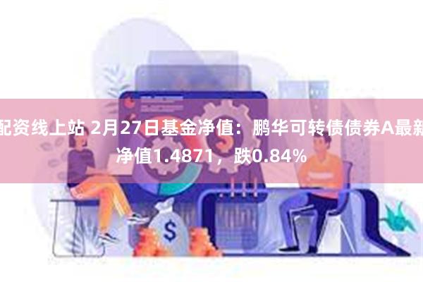 配资线上站 2月27日基金净值：鹏华可转债债券A最新净值1.4871，跌0.84%